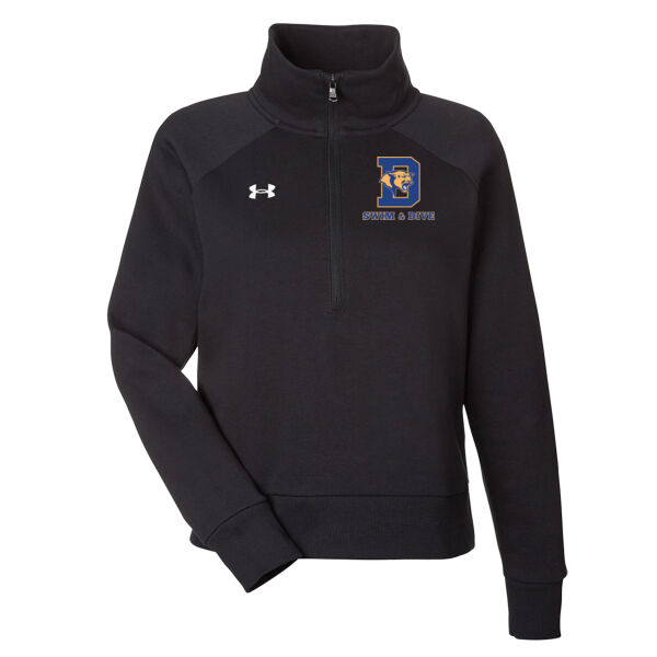 DSW - Under Armour Women's Rival Fleece Quarter-Zip Pullover Thumbnail